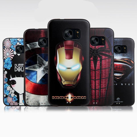 Marvel Cover Case for Samsung Galaxy S7 Edge