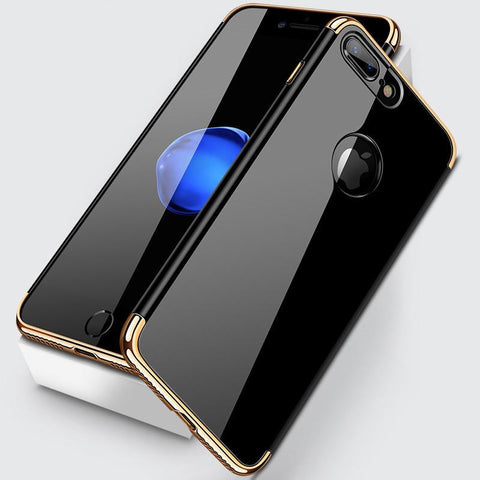 Luxury Frosted Shockproof Plating Case for iPhone 7/ 7 Plus