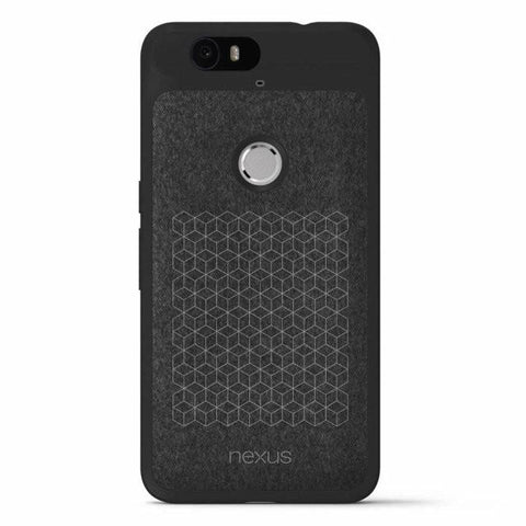 Google Nexus 6P Official Flannel Soft Phone Back Cover Case