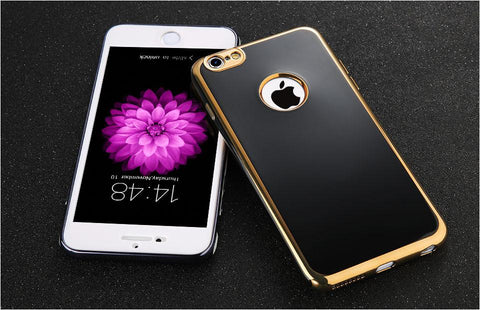 Full Body Luxury Electroplated TPU Phone Case For iPhone