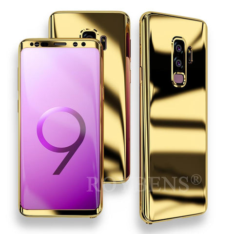 RB Luxury Ultral Mirror Full Protection Cover For Galaxy S9 S9 Plus