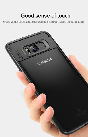 Full Protective TPU Acrylic Transparent & USB Type C for Galaxy S8 S8+