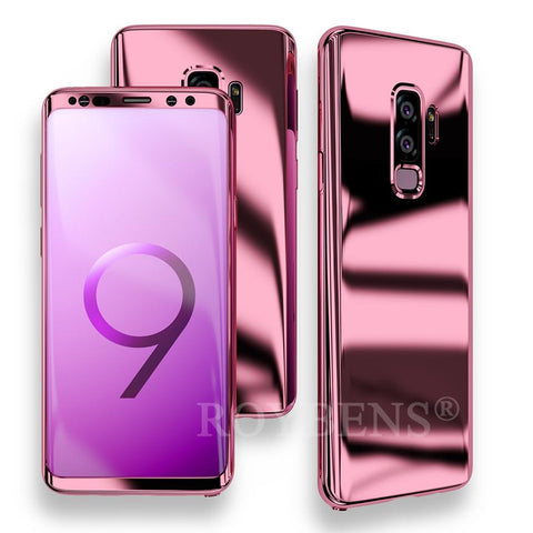 RB Luxury Ultral Mirror Full Protection Cover For Galaxy S9 S9 Plus