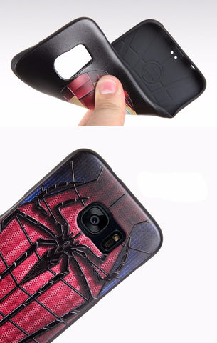 Marvel Cover Case for Samsung Galaxy S7 Edge