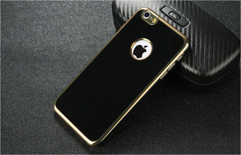 Full Body Luxury Electroplated TPU Phone Case For iPhone