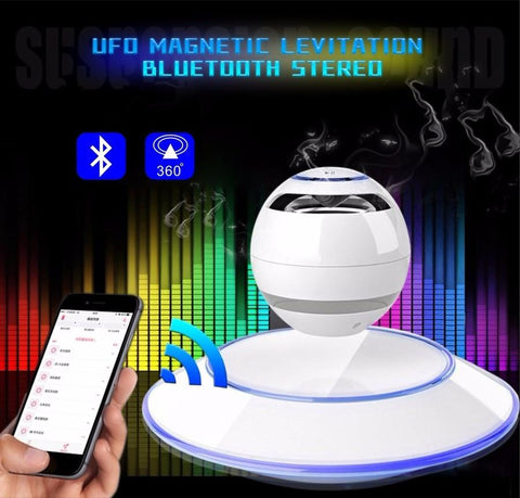 Magnetic Levitation Stereo Speakers