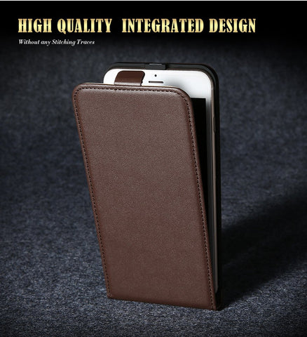 Retro Flip Leather Case for iPhone