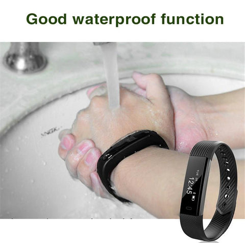 Smart Bracelet Fitness Tracker Step Counter