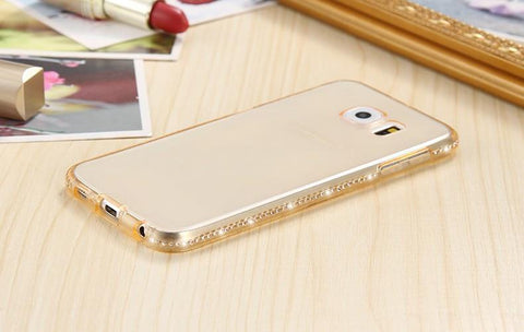 Transparent Diamond Cases For Samsung Galaxy