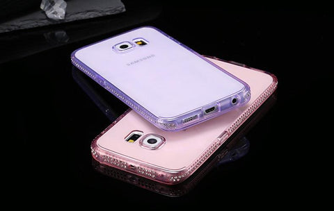 Transparent Diamond Cases For Samsung Galaxy