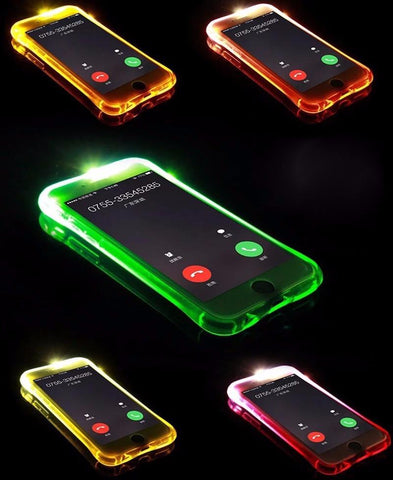 LED Flash Lighting Up Phone Case for iPhone