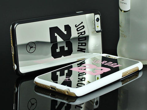 NBA Jordan Hard Plastic Mirror Phone Cases