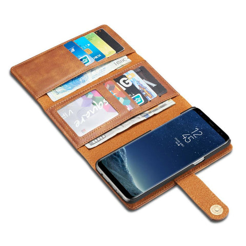 Wallet Leather Case For Galaxy S8 S8+