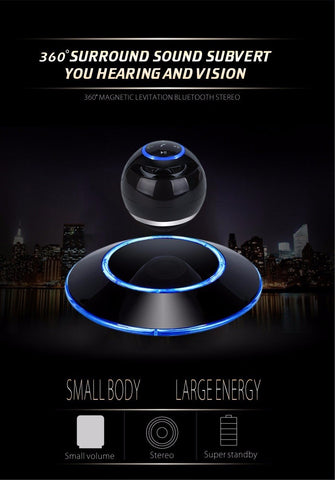 Magnetic Levitation Stereo Speakers