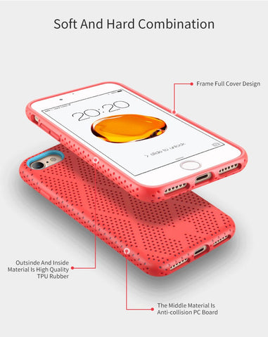 Hollow Silicone Case for Iphone