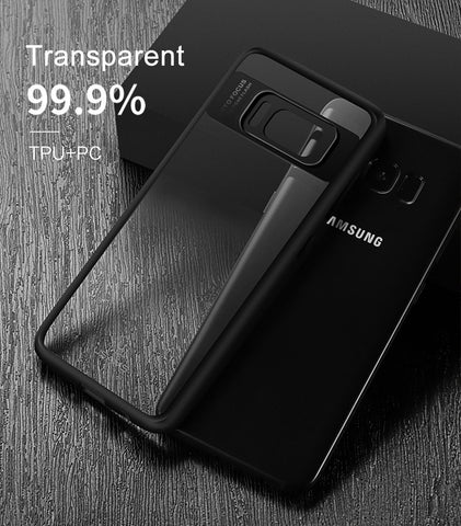 Full Protective TPU Acrylic Transparent & USB Type C for Galaxy S8 S8+