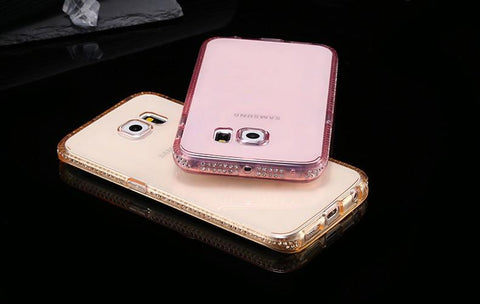 Transparent Diamond Cases For Samsung Galaxy