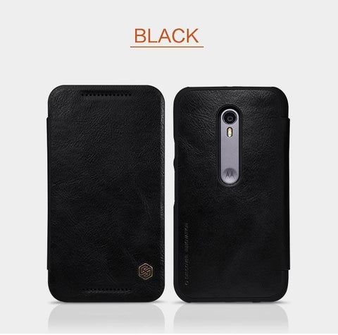 Genuine Wallet Leather For Motorola MOTO G3