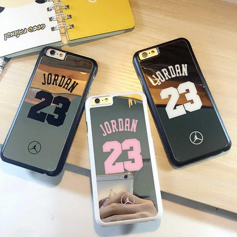 NBA Jordan Hard Plastic Mirror Phone Cases