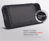 Image of Metalic Silicon Plastic Coque With Card Holder Slot iPhone Case