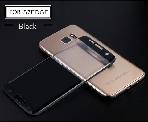 3D Curved Full Cover Tempered Glass For Samsung Galaxy S7 Edge