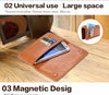 Image of Luxury Retro Leather Wallet Under 5.5 Inch