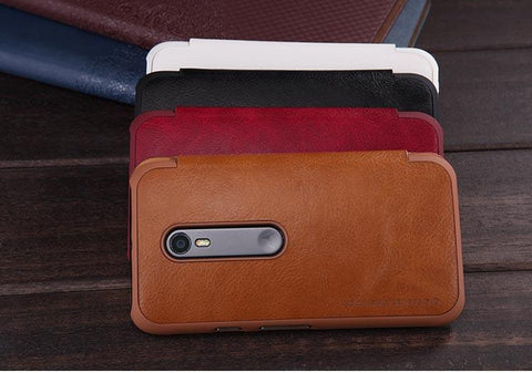 Genuine Wallet Leather For Motorola MOTO G3