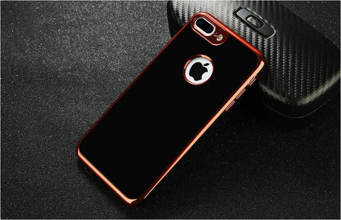 Full Body Luxury Electroplated TPU Phone Case For iPhone