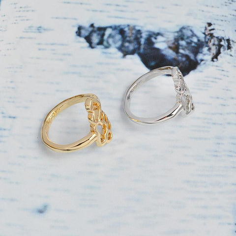 Beloved Dog Paw Ring