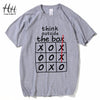 Image of Funny Think Outside the box T-shirts for Mens