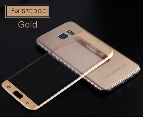 3D Curved Full Cover Tempered Glass For Samsung Galaxy S7 Edge