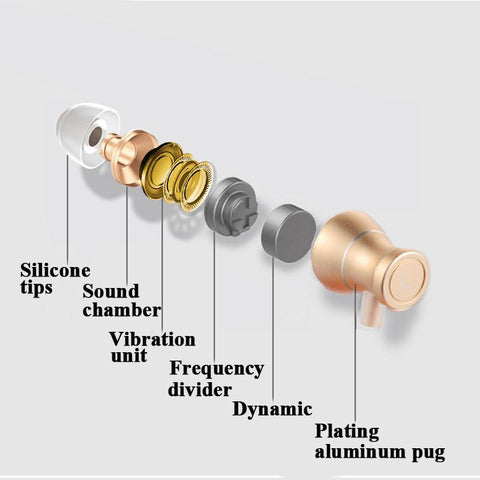 In-Ear Earphone Headset In-line Control Magnetic Clarity Stereo Sound