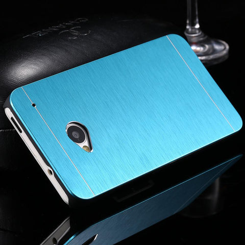 Slim Aluminum Metal Plastic Hybrid Case For HTC One M7 M8 M9