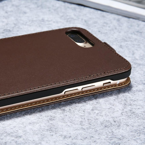 Retro Flip Leather Case for iPhone