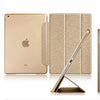 Image of Flip Luxury Leather Transparent Clear Back Case For Apple ipad mini 1 2 3 Retina