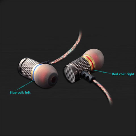 Professional In-Ear Earphone Metal Heavy Bass Sound Quality