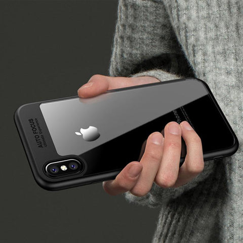 Luxury Ultra Slim Clear Shockproof Bumper Case For Iphone