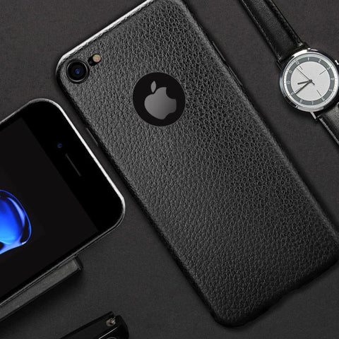 Luxury Leather Phone Cases for iPhone