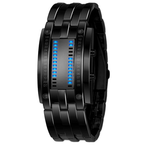 Blue Luminous LED  Sport  Watch