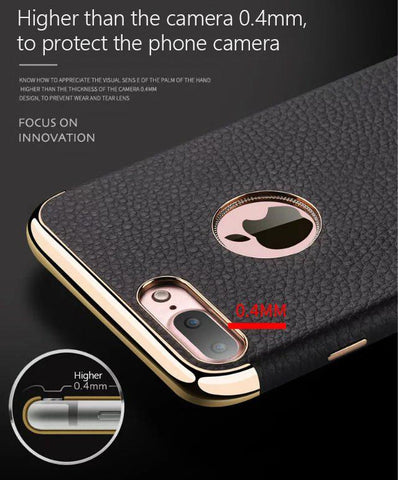 Luxury Slim Silica Cover Case for iPhone