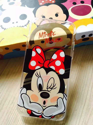 Mickey Minnie Case For Coque Samsung Galaxy