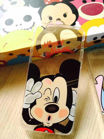 Mickey Minnie Case For Coque Samsung Galaxy