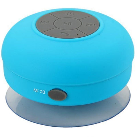 Min Portable Subwoofer Shower Waterproof Wireless Bluetooth Music Speaker