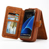 Image of Multifunction Wallet Leather Case For Samsung