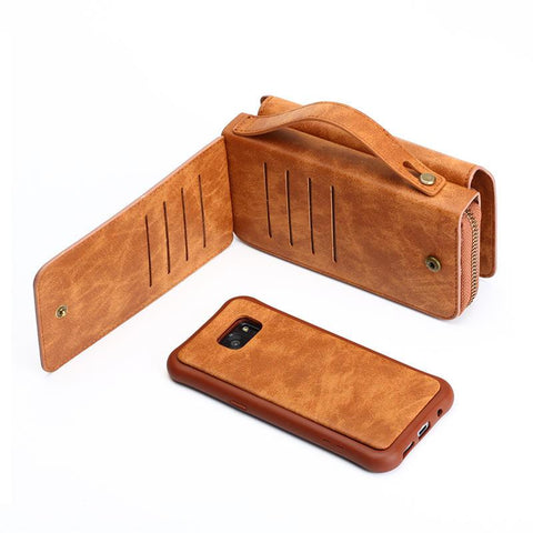 Multifunction Wallet Leather Case For Samsung