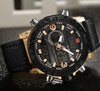 Image of Analog Digital Leather Sports Watches