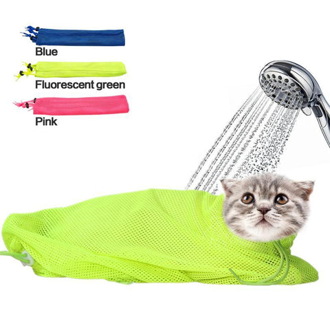 Mesh Cat Grooming Bathing