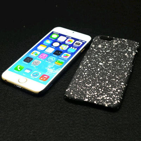 3D Cover Stars Frosted Starry Sky Phone Case for iPhone