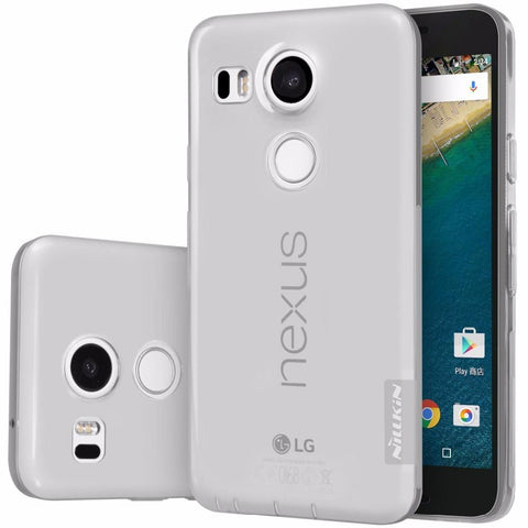 Transparent Clear Soft TPU Case For Nexus 5x