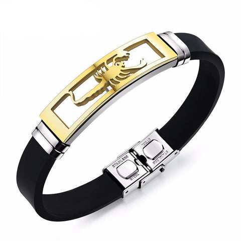 Scorpion Silicone Fashion Bracelets